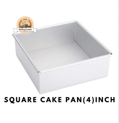 "4-Inch Square Cake Pan Bakeware for Cakes