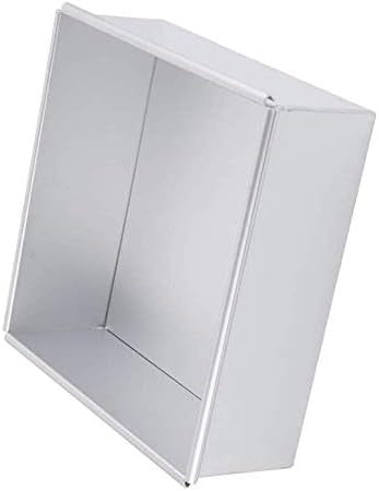 Square baking cake pan - 5 pcs cake pan 8,7,6,5,4, inches